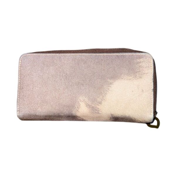 Gigi Hill Los Angeles Women's Multicolor Zip-Around Wallet Animal Print - Picture 6 of 6